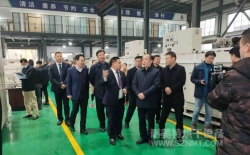 湖南省常德市市委書記、市長等領(lǐng)導(dǎo)蒞臨湖南省耐美特智能烘干工業(yè)設(shè)備有限公司視察指導(dǎo)工作